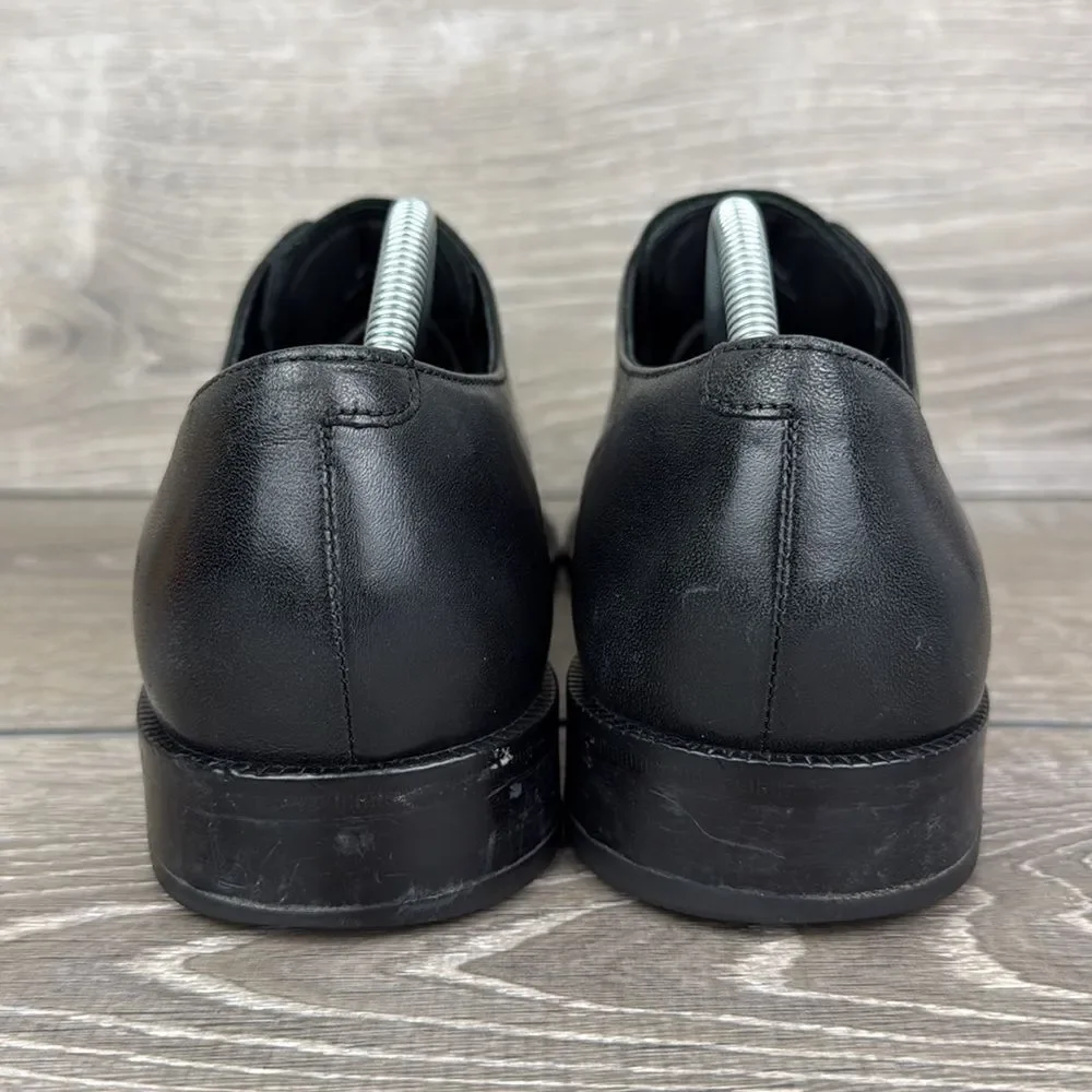 Cole Haan x Nike Air Men’s Sz 10.5M Black Leather Lace Up Classic Oxfords